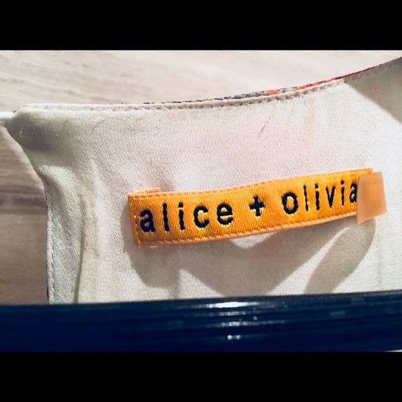 Alice + Olivia floral dress size 6 - Picture 2 of 4